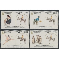 HONG KONG - 1984 Jockey Club / Horse Racing set of 4, MNH – SG # 462-465