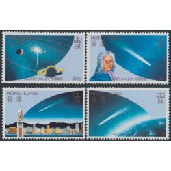 HONG KONG - 1986 Halley’s Comet set of 4, MNH – SG # 507-510