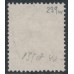 INDIA - 1935 6a bistre KGV, inverted multi stars watermark, used – SG # 239w