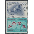 INDIA - 1972 Munich Olympics set of 2, MNH – SG # 658-659