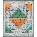 INDIA - 1985 1Rp x 4 Indian Congress block of 4, MNH – SG # 1177a