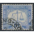 HONG KONG - 1934 10c ultramarine Postage Due, sideways watermark, MH – SG # D5a