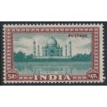 INDIA - 1949 5R blue-green/red-brown Taj Mahal, MNH – SG # 322