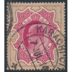 INDIA - 1903 2Rp carmine/yellow-brown KEVII, Pakistan cancel – SG # 139