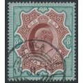 INDIA - 1911 3R red-brown/green KEVII, used – SG # 141
