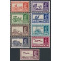 INDIA - 1937 Transportation definitives set of 9, MH – SG # 251-258+277