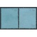 HONG KONG - 1917 $1 purple/blue KGV, o/p CHINA, both shades, used – SG # 13+13a