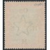 INDIA - 1925 2R on 10R green/scarlet KEVII, o/p On H.M.S., used – SG # O101