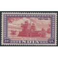 INDIA - 1949 2R claret/violet Red Fort, MNH – SG # 321