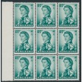 HONG KONG - 1972 40c green QEII Annigoni, glazed paper, B/9, MNH – SG # 228a