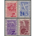 INDIA - 1950 2a to 12a Inauguration of the Republic set of 4, MNH – SG # 329-332