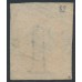 AUSTRALIA / NSW - 1854 1d red-orange Diadem, imperforate, '1' watermark, used – SG # 82