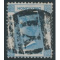HONG KONG - 1865 12c deep blue QV, Yokohama cancel – SG # 12a / Z36