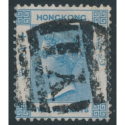 HONG KONG - 1865 12c deep blue QV, Yokohama cancel – SG # 12a / Z36