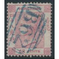 HONG KONG - 1862 48c rose QV, no watermark, used – SG # 6