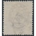 DENMARK - 1871 3Sk dull lilac/yellowish grey Numeral, perf. 14:13½, used – Facit # 21c