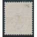 DENMARK - 1918 27øre on 5øre blue Newspaper Stamp (Avisporto), crown watermark, used – Facit # 178