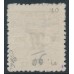 DENMARK - 1918 27øre on 10øre purple Newspaper Stamp (Avisporto), crown watermark, used – Facit # 180