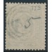 DENMARK - 1871 16Sk green Official (Tjenstemærke), perf. 14:13½, used – Facit # TJ3