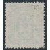 DENMARK - 1881 32øre yellow-green Official (Tjenstemærke), perf. 14:13½, used – Facit # TJ9b