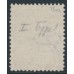 DENMARK - 1864 16Sk greenish dark grey Crown, perf. 13:12½, used – Facit # 15a