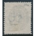 DENMARK - 1871 2Sk ultramarine/light blue-grey Numeral, perf. 14:13½, used – Facit # 20a