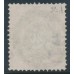 DENMARK - 1875 20øre grey/rose Numeral, perf. 14:13½, used – Facit # 34d