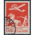 DENMARK - 1925 25øre red Airmail, used – Facit # 215