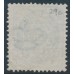 DENMARK - 1875 4øre dull blue/grey Numeral, perf. 14:13½, used – Facit # 29c