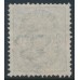 DENMARK - 1882 20øre milky blue Coat of Arms, small numerals, used – Facit # 52a