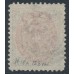 DENMARK - 1870 4Sk carmine-rose/grey Numeral, perf. 12½:12½, used – Facit # 26