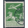 DENMARK - 1925 10øre green Airmail, used – Facit # 213