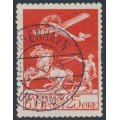 DENMARK - 1925 25øre red Airmail, used – Facit # 215