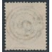 DENMARK - 1875 20øre grey/rose Numeral, perf. 14:13½, used – Facit # 34d