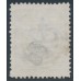 DENMARK - 1865 2Sk deep blue Crown, perf. 13:12½, used – Facit # 11b