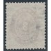 DENMARK - 1871 3Sk lilac/dark grey Numeral, perf. 14:13½, used – Facit # 21b