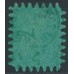 FINLAND - 1867 8Pen black Coat of Arms, roulette III, green paper, used – Facit # 6v1C3