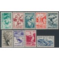 MONACO - 1948 50c to 15Fr London Olympics set of 9, MH – Michel # 339-347