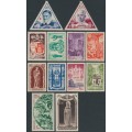 MONACO - 1950 10c to 100Fr Holy Year (Anno Santo) set of 12, MH – Michel # 429-440