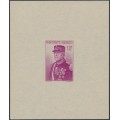 MONACO - 1938 10Fr purple Prince Louis II M/S, MH – Michel # Block 1