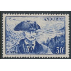 ANDORRA - 1951 30Fr blue Antoni Fiter i Rossell, MH – Michel # 138