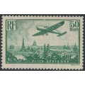 FRANCE - 1936 50Fr deep green Airmail, MH – Michel # 311b