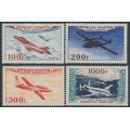 FRANCE - 1954 100Fr to 1000Fr Airmail set of 4, MNH – Michel # 987-990