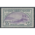 FRANCE - 1917 35c+15c green/violet War Orphans Charity, MH – Michel # 132