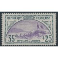 FRANCE - 1917 35c+25c green/violet War Orphans Charity, MH – Michel # 132