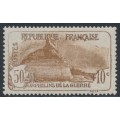 FRANCE - 1927 50c+10c brown War Orphans Charity, MH – Michel # 212