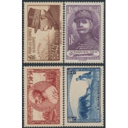 FRANCE - 1940 War Effort set of 4, MNH – Michel # 467-470