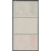 FRANCE - 1942 La Légion Tricolore vertical strip of 3, used – Michel # 576-577