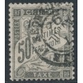 FRANCE - 1892 50c black Postage Due, used – Michel # P27