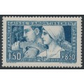 FRANCE - 1928 1.50Fr+8.50Fr blue Caisse d’Amortissement, MNH – Michel # 229